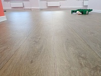 Укладка спортивного линолеума с проваркой швов-165м2